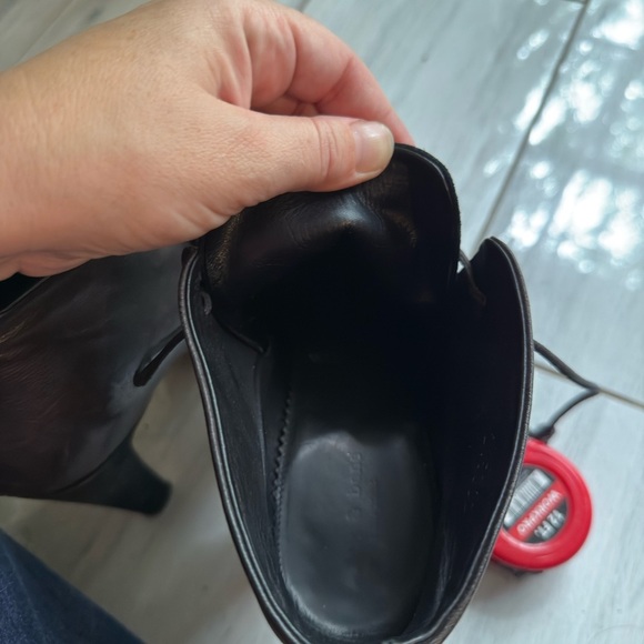 RAG & BONE Women Suede Leather Lace Up Ankle High Heel Boots Boots Size 8/ 8.5 - Picture 10 of 10